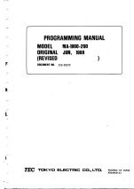MA-1900-200 programming and coding